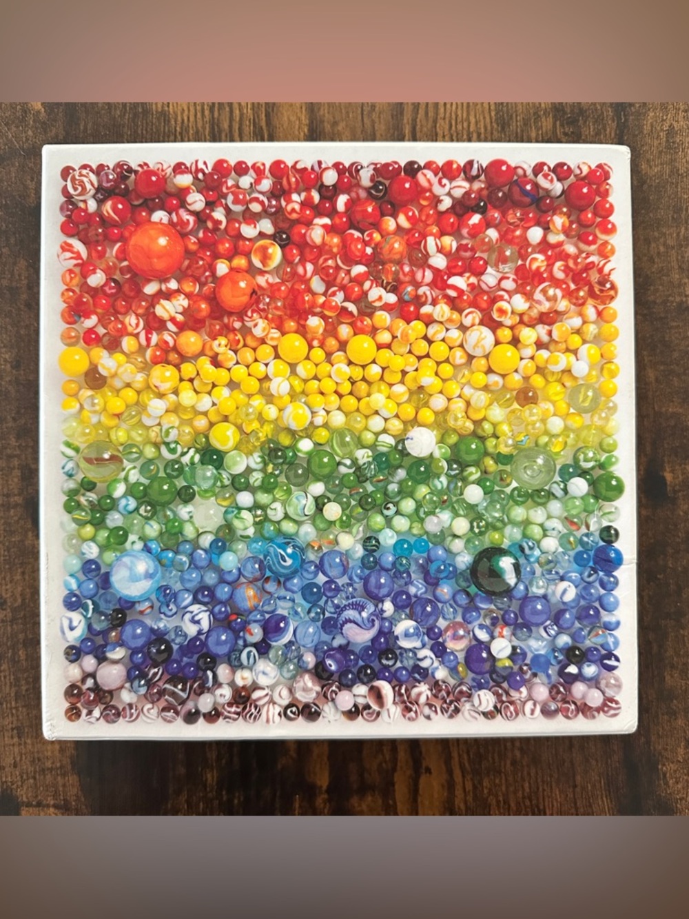 Galison Puzzle, Marbles, 500 pieces
